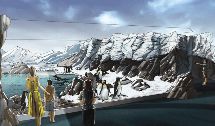 Penguin Encounter Artist Impression 2